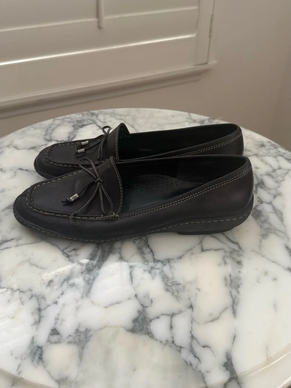 Ralph Lauren Brown Leather Loafer